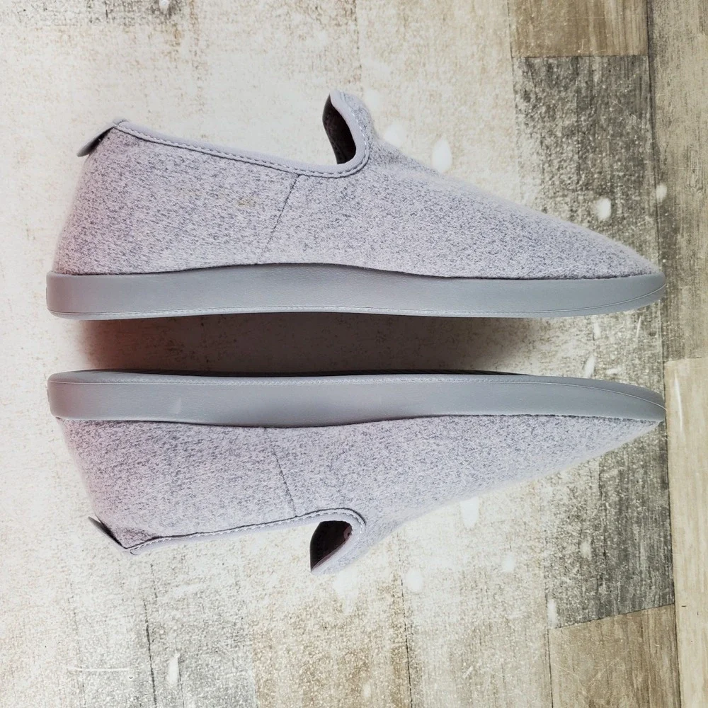 Allbirds Wool Lounger Mens Shoes Sz 9 Athletic Gray Slip On Sneakers Loafers